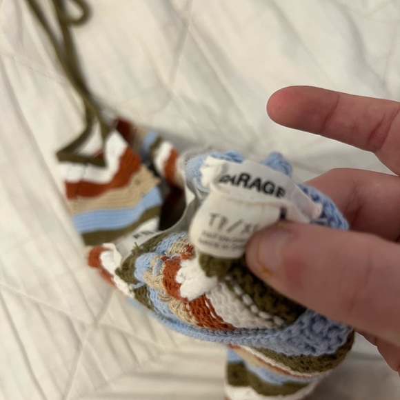 Colorful wool crop top from garage - Picture 2 of 3